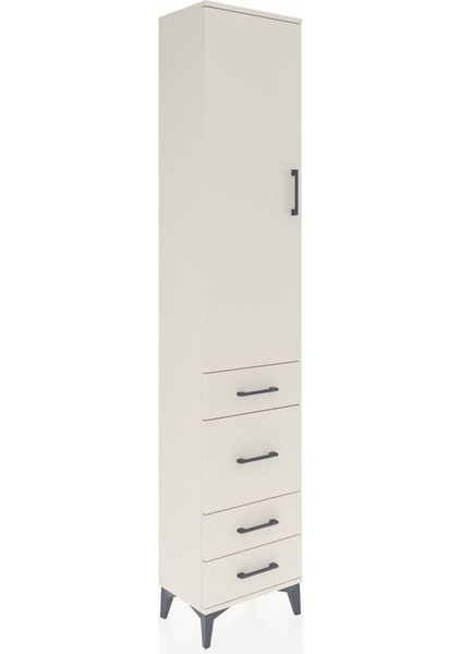 Arges Dolap 3 Raflı 4 Çekmeceli Tek Kapaklı 44X30X221 Aytaşı-Aytaşı fiyatları