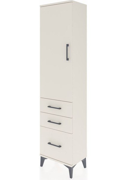 Arges Dolap 2 Raflı 3 Çekmeceli Tek Kapaklı 44X30X182 Aytaşı-Aytaşı modelleri