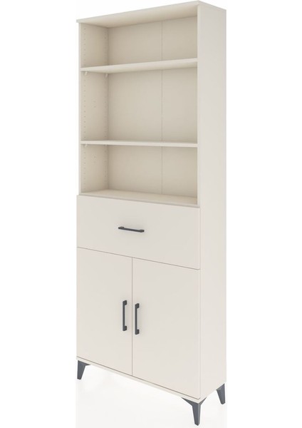 Arges Dolap 4 Raflı Tek Çekmeceli 2 Kapaklı 88X30X221 Aytaşı-Aytaşı modelleri