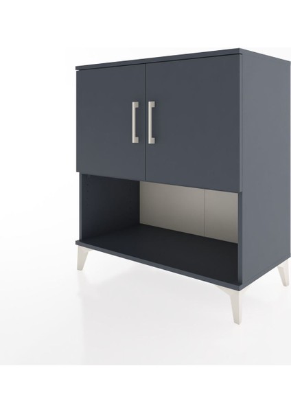 Hyperion Şifonyer 2 Raflı 2 Kapaklı 88X44X96 Antrasit-Antrasit modelleri