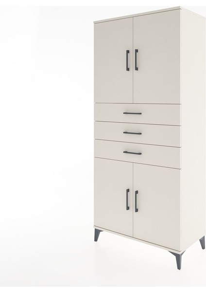 Hyperion Dolap 3 Raflı 3 Çekmeceli 4 Kapaklı 88X44X195 Aytaşı-Aytaşı modelleri