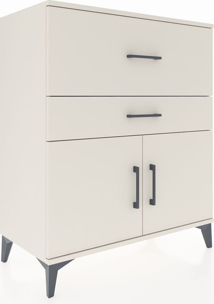 Hyperion Şifonyer Tek Raflı 2 Çekmeceli 2 Kapaklı 88X44X106 Aytaşı-Aytaşı fiyatları