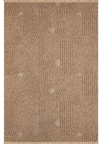 Loopy Kahve Halı Salon Oturma Odası Çocuk Odası Yatak Odası Halısı 623