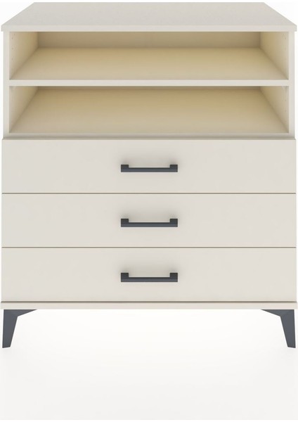 Hyperion Şifonyer 2 Raflı 3 Çekmeceli 88X44X96 Aytaşı-Aytaşı