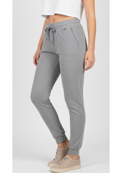 Eşofman Altı Pamuklu Slim Fit Lastikli Paça Siyah Unisex