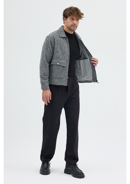 Erkek Oversize Pamuk Melanjlı Kalın Kışlık Ceket Gömlek - Dayanıklı Cepli Overshirt fiyatları