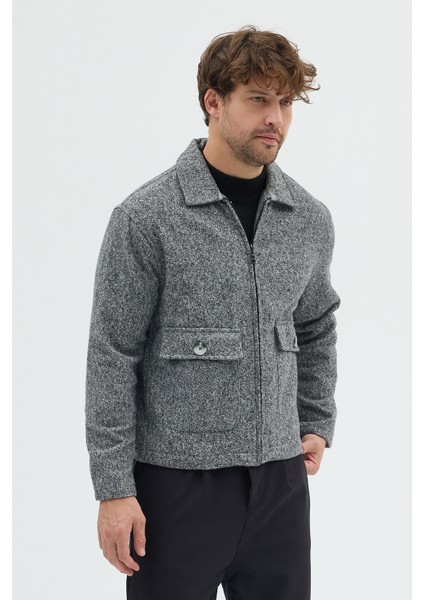 Erkek Oversize Pamuk Melanjlı Kalın Kışlık Ceket Gömlek - Dayanıklı Cepli Overshirt indirimleri
