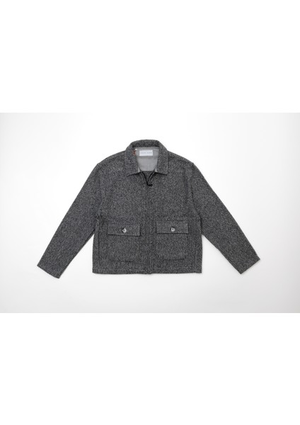 Erkek Oversize Pamuk Melanjlı Kalın Kışlık Ceket Gömlek - Dayanıklı Cepli Overshirt