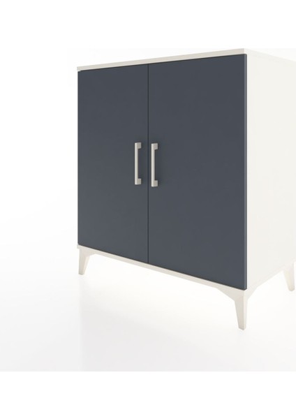 Hyperion Şifonyer 2 Raflı 2 Kapaklı 88X44X96 Aytaşı-Antrasit modelleri