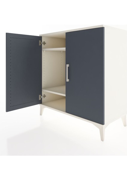 Hyperion Şifonyer 2 Raflı 2 Kapaklı 88X44X96 Aytaşı-Antrasit fırsatları