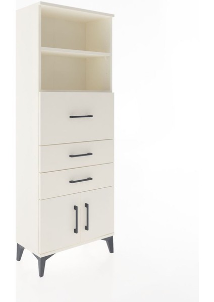 Arges Dolap 2 Raflı 3 Çekmeceli 2 Kapaklı 60X30X163 Aytaşı-Aytaşı fiyatları