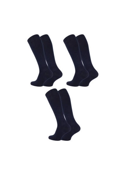 Seyahat Çorabı, 3 Adet, 39-42, %65 Pamuklu Çorap, Lacivert fiyatları