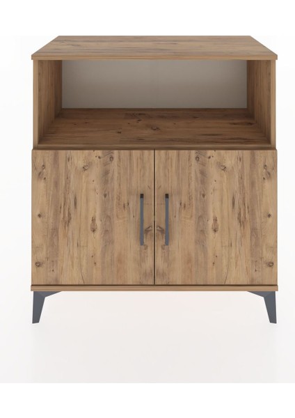 Hyperion Şifonyer 2 Raflı 2 Kapaklı 88X44X96 Çam-Çam