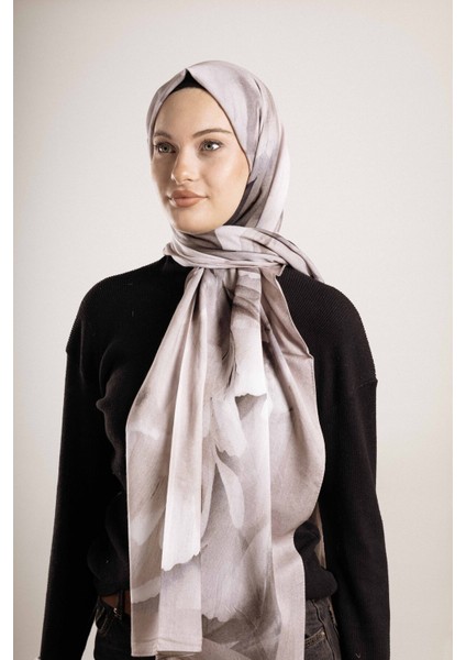 Desenli Pamuk İpek Şal Desen-3 modelleri