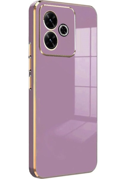 REDMI13 4g Kılıf Şık ve Parlak Silikon Kapak Ryc/volet