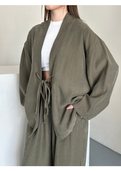 Bağcıklı Gömlek Pantolon Takım modelleri