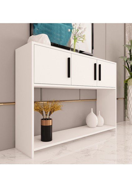 Ays Kahve Köşesi Dresuar | Beyaz - Beyaz modelleri