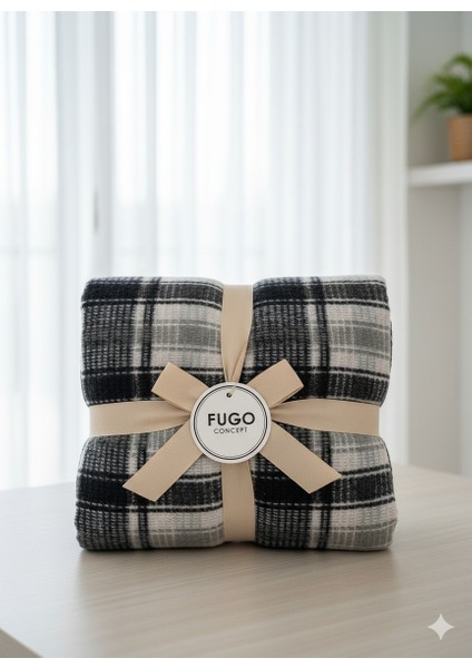 | Scotch Ekose Tek Kişilik Battaniye %70 Pamuk %30 Akrilik 150X220 cm | Yumuşak Koltuk Şalı Örtüsü modelleri
