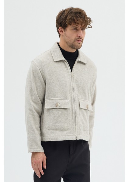 Erkek Oversize Pamuk Melanjlı Kalın Kışlık Ceket Gömlek - Dayanıklı Cepli Overshirt modelleri