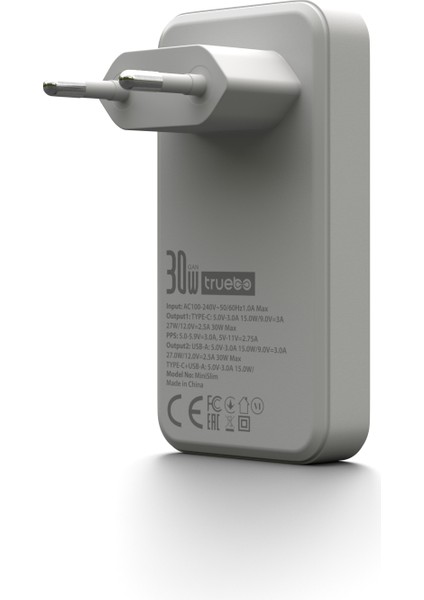 Minislim 30W Hızlı Şarj Adaptörü