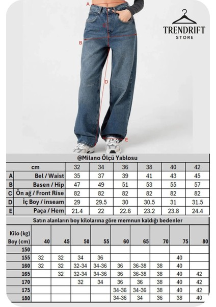 👖 Baggy Yıkamalı Toka Detaylı Bol Kesim Kadın Jean – Rahat Form, Geniş Paça, Modern Salaş Stil fırsatları