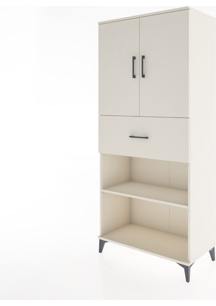 Hyperion Dolap 4 Raflı Tek Çekmeceli 2 Kapaklı 88X44X195 Aytaşı-Aytaşı modelleri