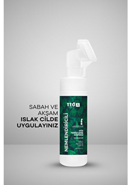 Nemlendirici Yüz Temizleme Köpüğü Niacinamide İçerikli Tüm Cilt Tipleri İçin 200 ml