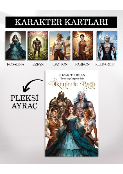 Dikenlerle Bağlı (Ciltli) - Elizabeth Helen modelleri