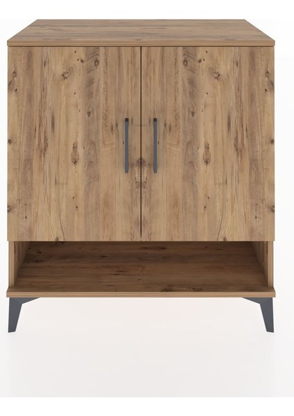Hyperion Şifonyer Tek Raflı 2 Kapaklı 88X44X96 Çam-Çam