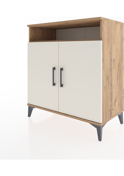 Hyperion Şifonyer Tek Raflı 2 Kapaklı 88X44X96 Çam-Aytaşı modelleri