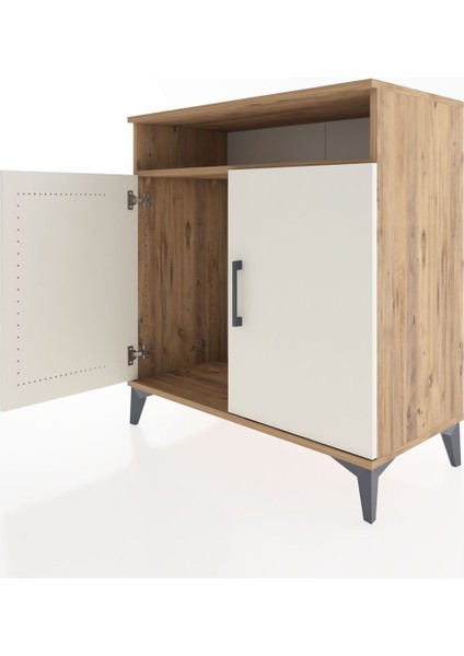 Hyperion Şifonyer Tek Raflı 2 Kapaklı 88X44X96 Çam-Aytaşı fırsatları