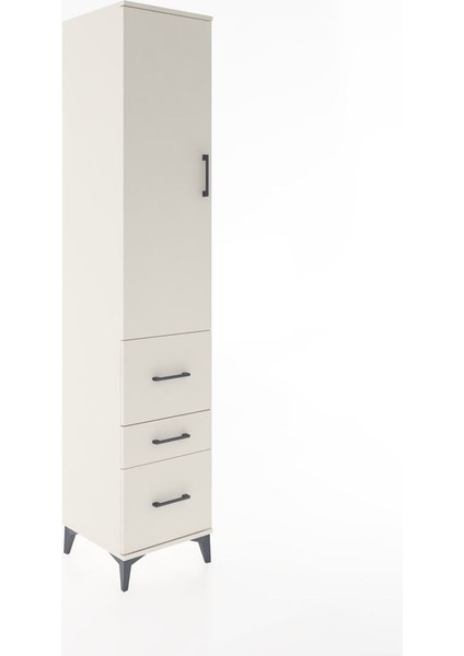 Hyperion Dolap 3 Raflı 3 Çekmeceli Tek Kapaklı 44X44X221 Aytaşı-Aytaşı fiyatları