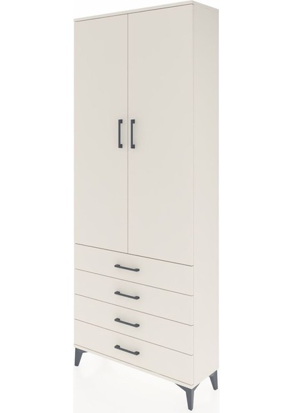 Arges Dolap 3 Raflı 4 Çekmeceli 2 Kapaklı 88X30X221 Aytaşı-Aytaşı modelleri