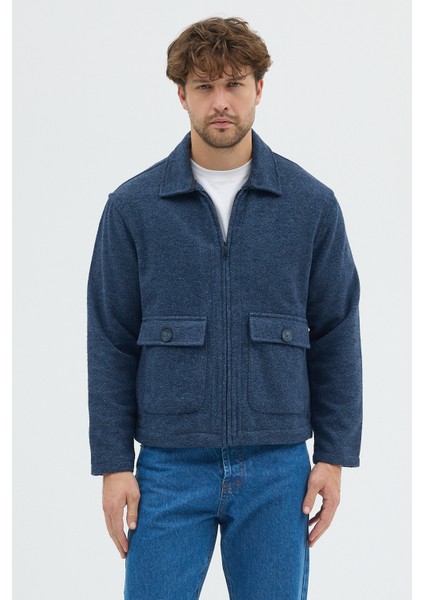 Erkek Oversize Pamuk Melanjlı Kalın Kışlık Ceket Gömlek - Dayanıklı Cepli Overshirt fiyatları