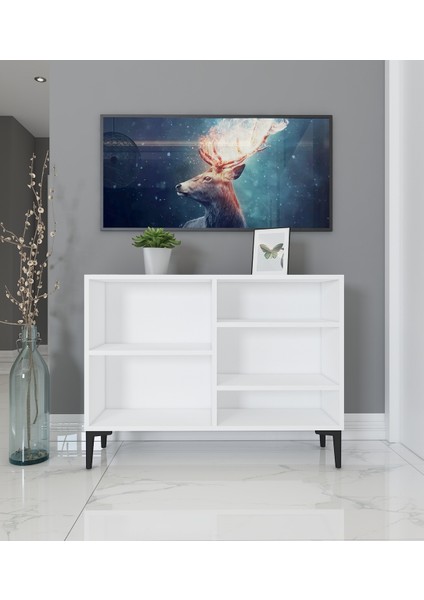 Ayça Çok Amaçlı Konsol Dolap | Beyaz - Beyaz fırsatları