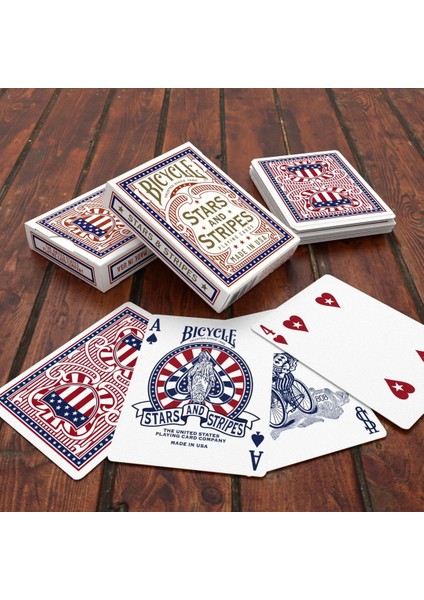 Stars & Stripes Oyun Kartları modelleri