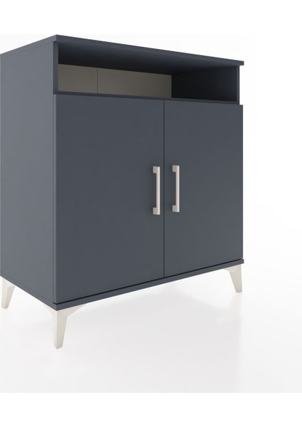 Hyperion Şifonyer 3 Raflı 2 Kapaklı 88X44X96 Antrasit-Antrasit fiyatları