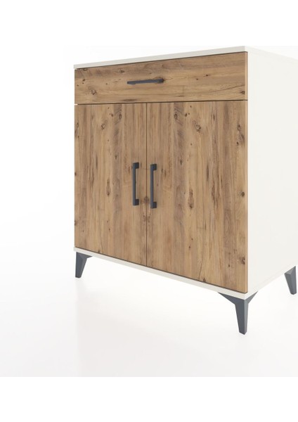 Hyperion Şifonyer 2 Raflı Tek Çekmeceli 2 Kapaklı 88X44X96 Aytaşı-Çam modelleri