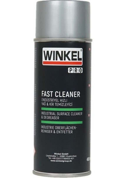 Wınkel Pro Fast Cleaner Temizleme Spreyi 400 ml (20071)