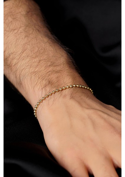 14 Ayar Altın Luna Zincir Erkek Bileklik fiyatları