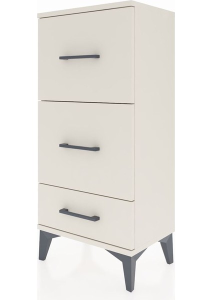 Arges Komodin 3 Çekmeceli 44X30X96 Aytaşı-Aytaşı modelleri