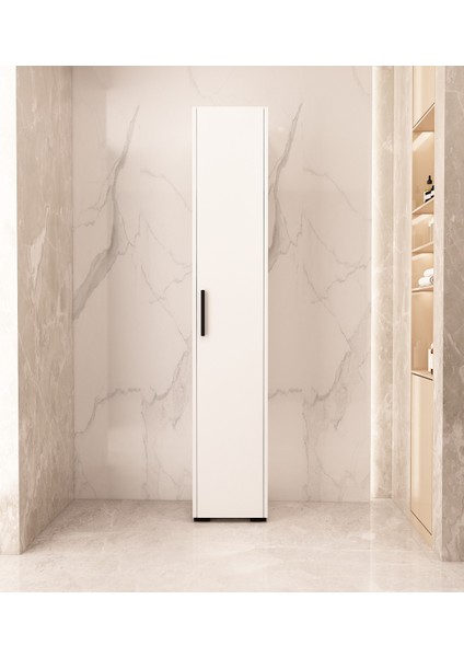 Bella Çok Amaçlı Banyo Dolabı | Beyaz - Beyaz