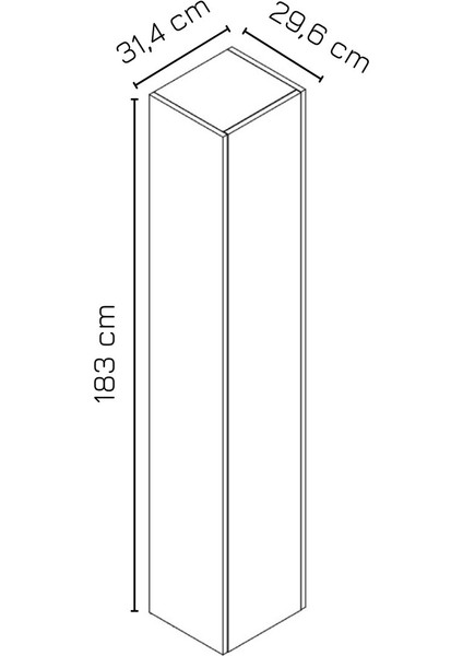 Bella Çok Amaçlı Banyo Dolabı | Beyaz - Beyaz indirimleri