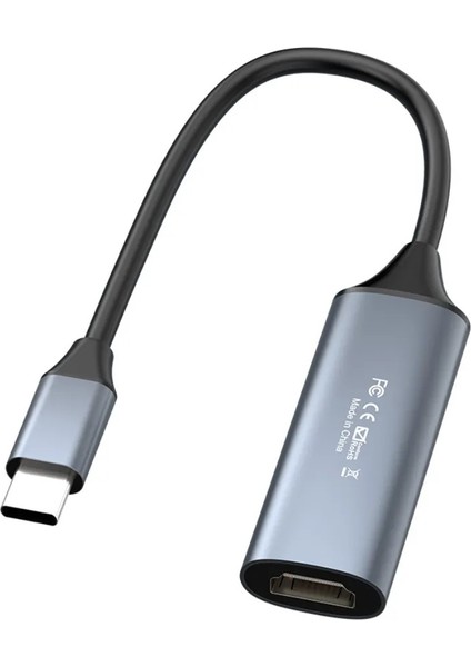 4K USB C 2.0 Type-C Video Capture Görüntü Yakalama Adaptörü USB 4K 30Hz Akış Öğretim Video Konferans Veya Canlı Yayın Için Oyun Yakalama Kartı (Hdmı Aktarma Için Kullanılmaz) modelleri