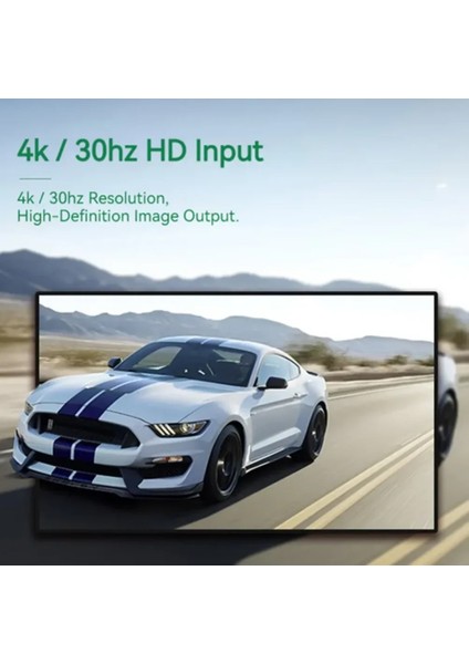 4K USB C 2.0 Type-C Video Capture Görüntü Yakalama Adaptörü USB 4K 30Hz Akış Öğretim Video Konferans Veya Canlı Yayın Için Oyun Yakalama Kartı (Hdmı Aktarma Için Kullanılmaz) indirimleri
