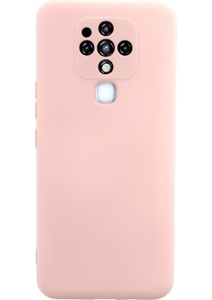 Tecno Camon 16 Içi Kadife Kaplı Esnek Silikon Kapak Ryc/ Nano Lansman