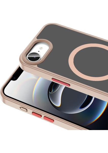 Apple iPhone 16E Için Magsafe ile Uyumlu Kılıf Mat Yüzey Sio Kapak modelleri