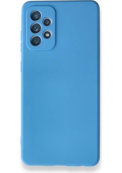 Samsung Galaxy A72 Içi Kadife Kaplı Esnek Silikon Kapak Ryc/ Nano Lansman