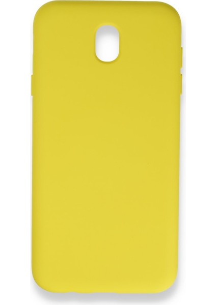 Samsung Galaxy J7 Pro / J730 Içi Kadife Kaplı Esnek Silikon Kapak Ryc/ Nano Lansman