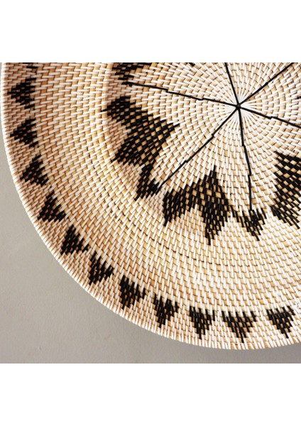 Mylamp Manau Elegance Rattan Duvar Tabağı 60X5 cm fırsatları